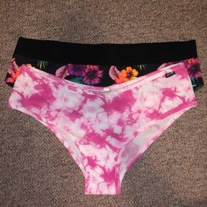 2 Pairs PINK Panties L